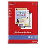 Canon HR-101N Papel de alta resolução | A4 106 g 200 folhas | CANHR-101HN
