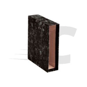 Dohe Caixa de Arquivo para Dossier A4 | 65 mm Preto Marmoreado