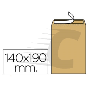 Envelope Papel Kraft | 132x187mm | 500u.