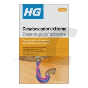 HG Desentupidor Extreme | 2 x 500 ml