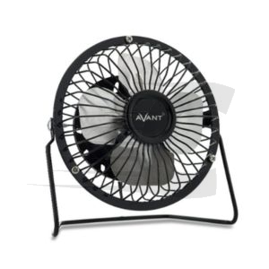 Ventilador de mesa | 10 cm | Preto USB