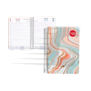 Agenda 2023 A5 | Diária | Espiral | Ondas