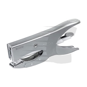 Agrafador de tenaz Leitz | metal | prateado | 24/6 - 24/8