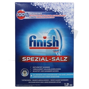 Finish | Sal para máquina de lavar louça | 1,2 kg