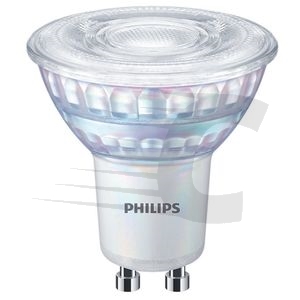 Philips lâmpada LED GU10 luz quente regulável 6,2W | 80W