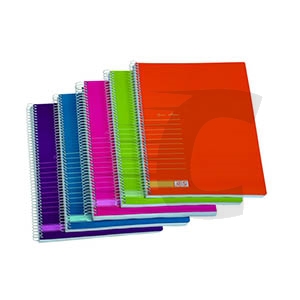 Caderno tamanho Folio de 80f (90gr) - Quadriculado 4x4