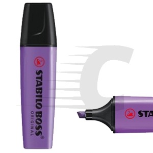Marcador lavanda fluorescente Stabilo Boss 70/55