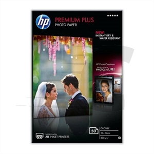 HP CR695A Papel foto premium plus glossy 10x15 50 folhas (300gr)