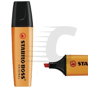 Marcador laranja fluorescente Stabilo Boss 70/54