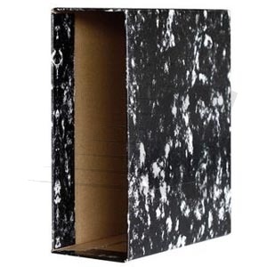 Caixa para arquivador preto