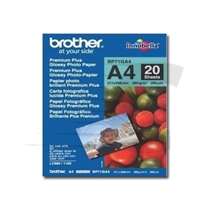 Brother Papel fotográfico extra brilho, A4