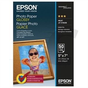 Epson C13S042545 Papel Foto Glossy 13x18cm 200grs (50 folhas)