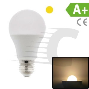 Lâmpada LED E27 luz cálida (7W)