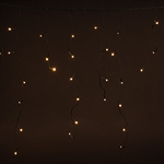 Cortina de luzes estalactites