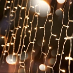 Cortina de luz decorativa