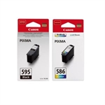 Canon PG-595 y CL-586 Pack tinteiros | CANB-PG595CL586