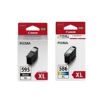 Canon PG-595XL y CL-586XL Pack tinteiros | CANB-PG595XLCL586XL
